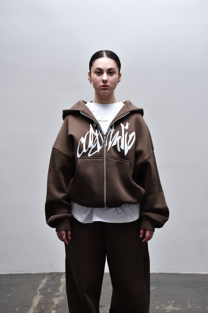 set 'graffiti' (zip hoodie+pants)