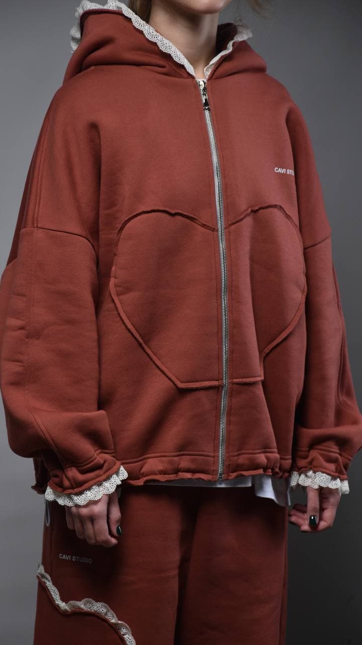 zip hoodie NUN